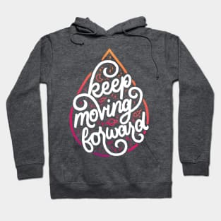 Keep Moving Forward Blood Hoodie